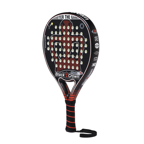 Black Crown Piton Air Plus Black/Red Rackets Unisex