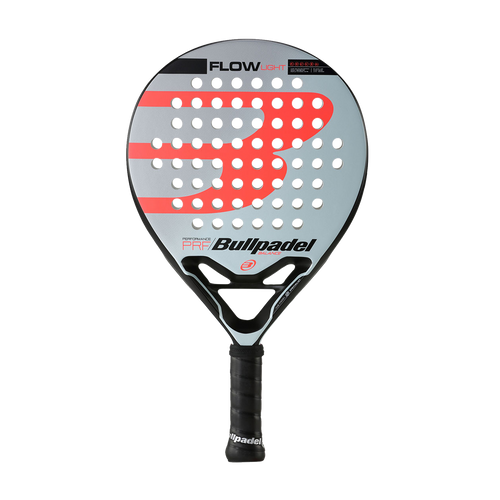 Bullpadel Flow Light 22 Silver/Orange Rackets Unisex