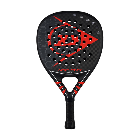 Dunlop Aero-Star Lite Dunlop Aero-Star Lite Black/Red Rackets Unisex
