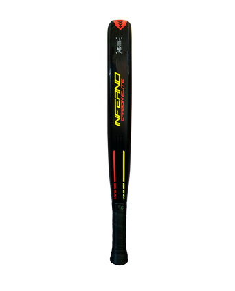 Dunlop Inferno Carbon Elite Dunlop Inferno Carbon Elite Black/Red/Yellow Rackets Unisex