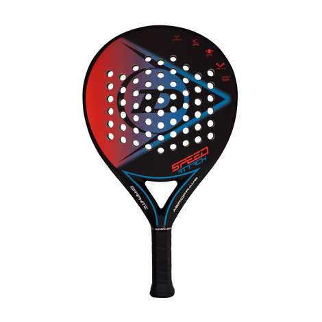 Dunlop Speed Attack Dunlop Speed Attack Black/Red/Blue Rackets Unisex