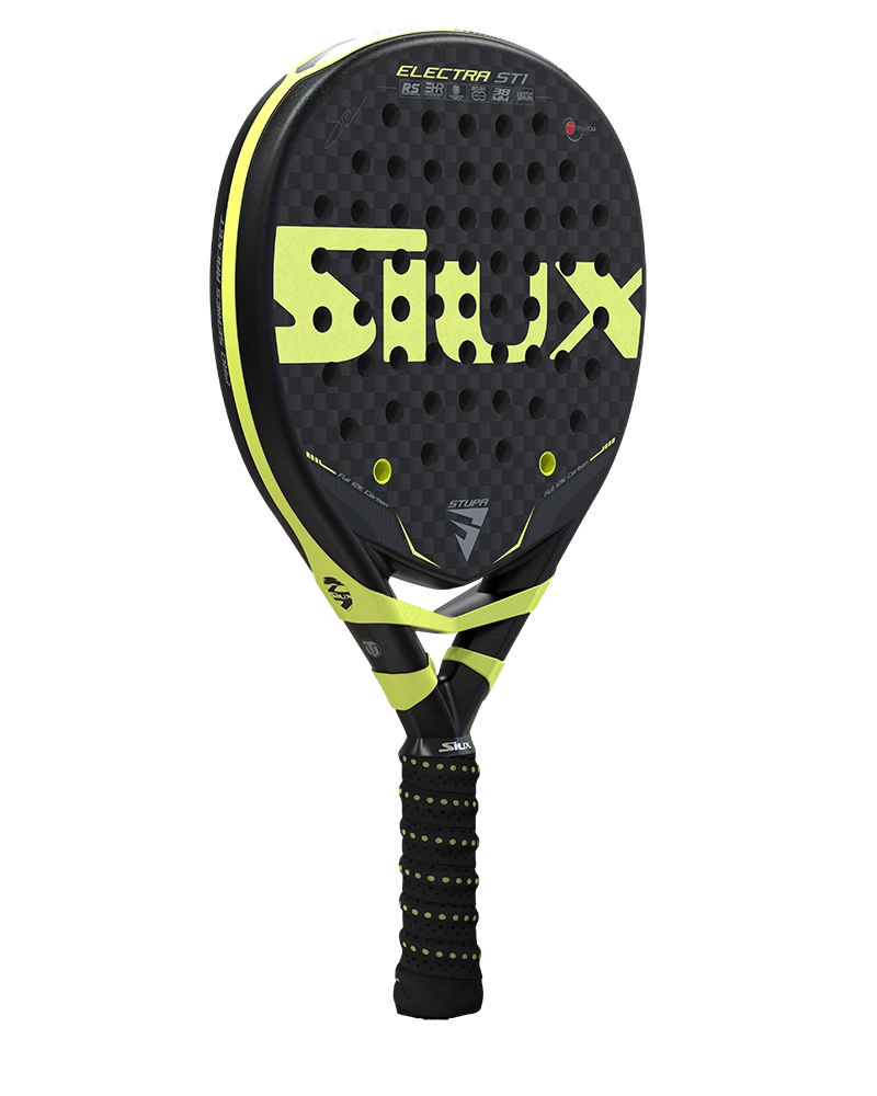 Siux Electra St1 Siux Electra St1 Black/Yellow Rackets Unisex