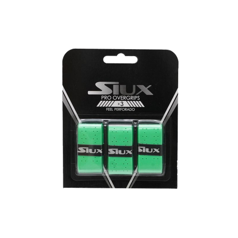 Siux Pro Overgrips Perforated Siux Overgrips Green Accessories Unisex