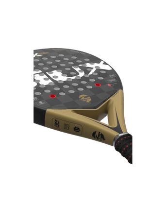 Siux Sx Gold Siux Sx Gold Grey/White/Gold Rackets Unisex