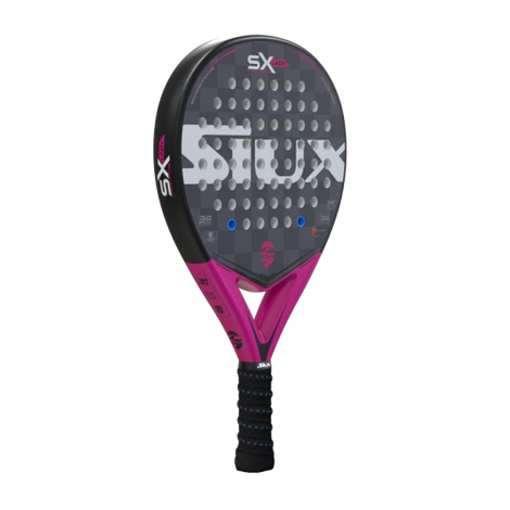 Siux Sx Lady Women Siux Sx Lady Grey/Silver/Pink Women Rackets Women
