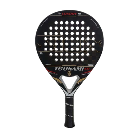 Siux Tsunami Luxury Siux Tsunami Luxury Black/Gold Rackets Unisex