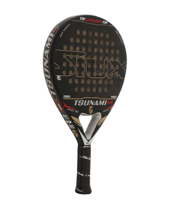 Siux Tsunami Luxury Siux Tsunami Luxury Black/Gold Rackets Unisex