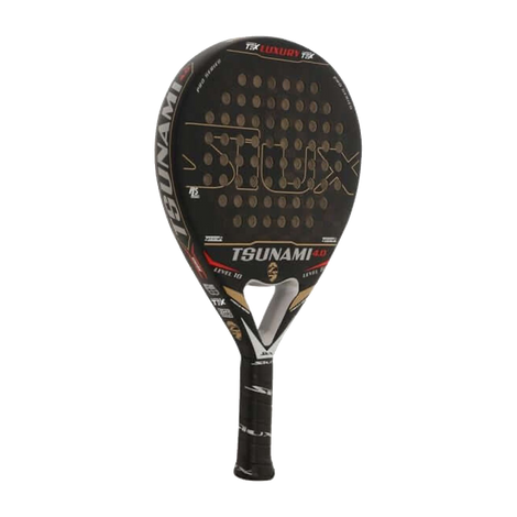 Siux Tsunami Luxury Siux Tsunami Luxury Black/Gold Rackets Unisex