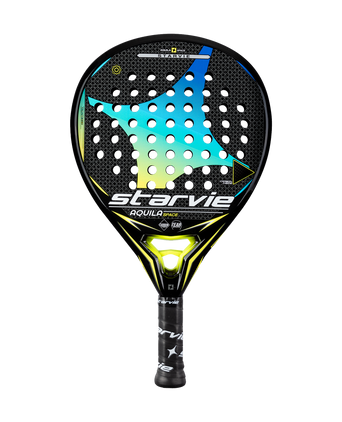 Starvie Aquila Space Pro Starvie Aquila Space Pro Black/Blue/Yellow Rackets Unisex