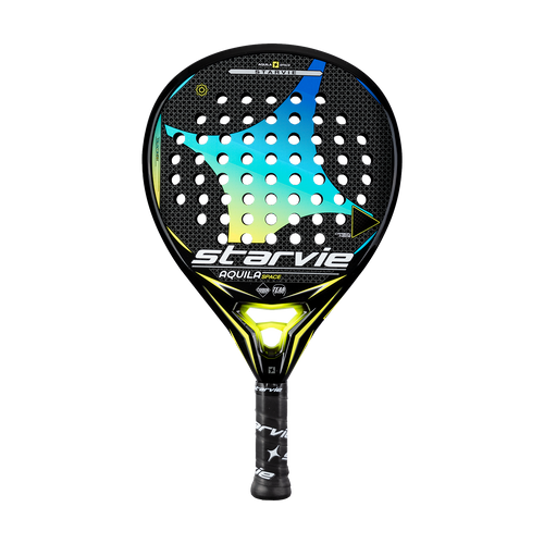 Starvie Aquila Space Pro Black/Blue/Yellow Rackets Unisex