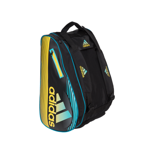 Adidas Racket Bag Tour Black/Blue/Yellow Bags Unisex