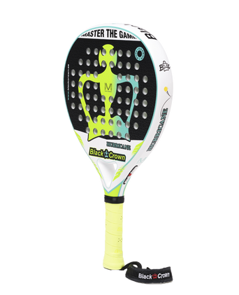 Black Crown Hurricane White/Black/Yellow Rackets Unisex