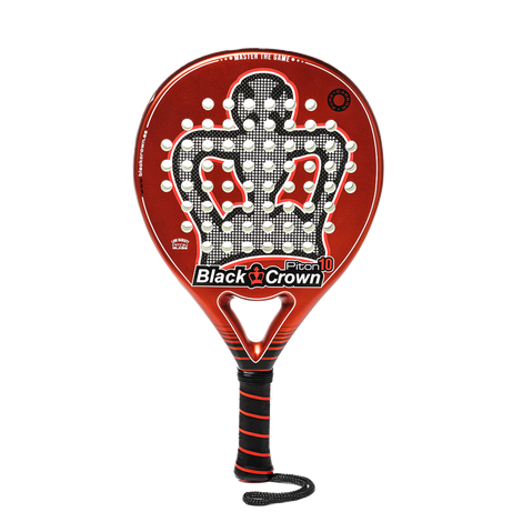 Black Crown Piton 10 Red/Silver Rackets Unisex