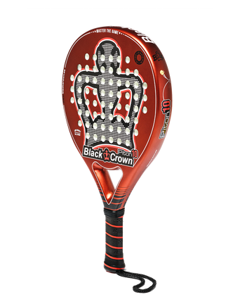 Black Crown Piton 10 Red/Silver Rackets Unisex