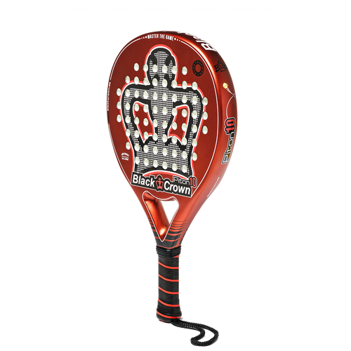 Black Crown Piton 10 Red/Silver Rackets Unisex