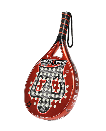 Black Crown Piton 10 Red/Silver Rackets Unisex