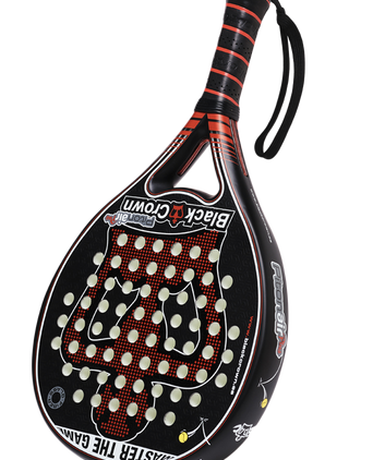 Black Crown Piton Air Plus Black/Red Rackets Unisex
