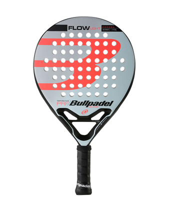 Bullpadel Flow Light 22 Silver/Orange Rackets Unisex