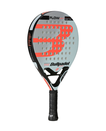 Bullpadel Flow Light 22 Silver/Orange Rackets Unisex