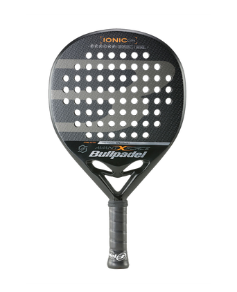 Bullpadel Ionic Control 22 Black/Grey Rackets Unisex