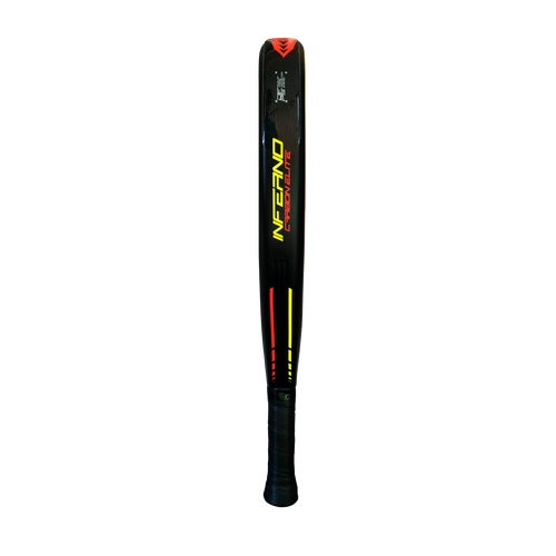 Dunlop Inferno Carbon Elite Black/Red/Yellow Rackets Unisex