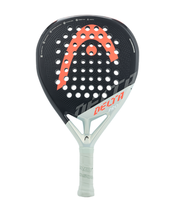 Head Delta Pro Black/Orange Rackets Unisex