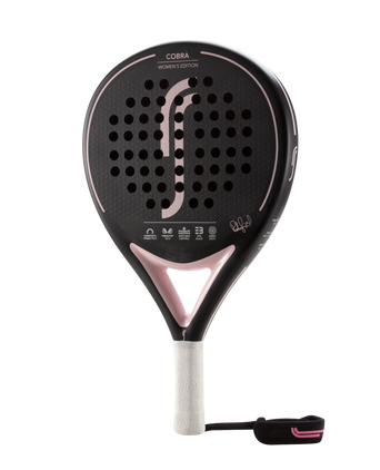 Rs Padel Cobra Black/Pink Women Rackets Women