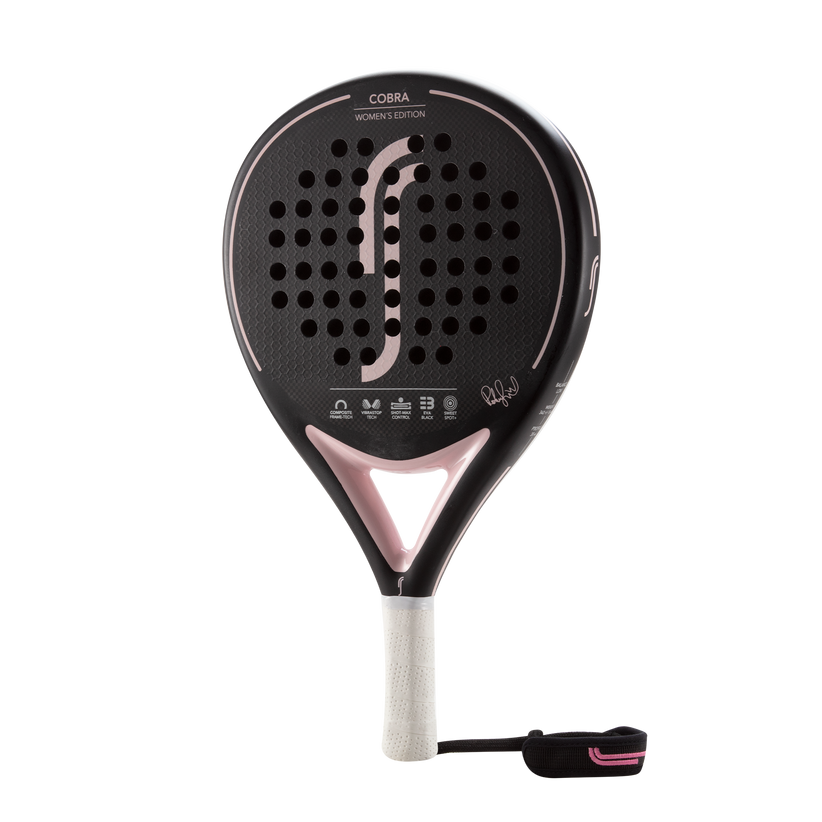 Rs Padel Cobra Black/Pink Women Rackets Women