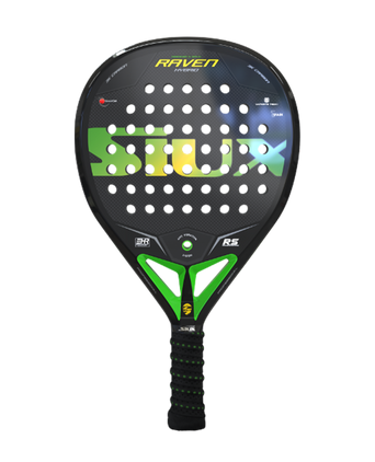 Siux Raven Hybrid 3K Black/Green Rackets Unisex