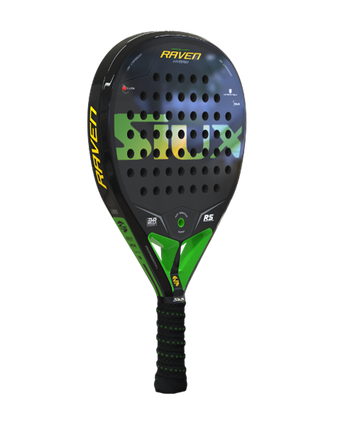 Siux Raven Hybrid 3K Black/Green Rackets Unisex