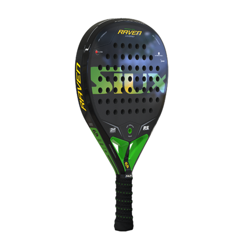 Siux Raven Hybrid 3K Black/Green Rackets Unisex